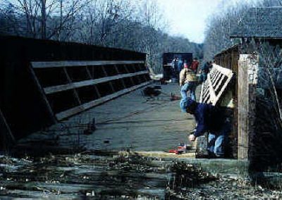 Rail Bed Bridge Decking c. 1998